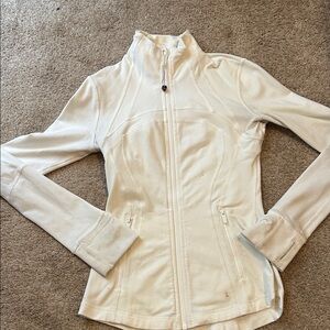 Lululemon White Define Jacket Size 2